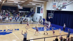 Sacred Heart girls basketball highlights Southeast of Saline High School