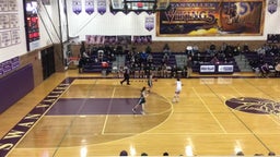 Swan Valley girls basketball highlights Freeland High School
