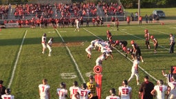 Preble Shawnee football highlights Bradford High School