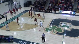 North Central basketball highlights Cathedral High School