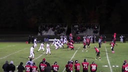 Calvin Christian football highlights vs. Saranac