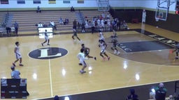 St. John's Catholic Prep basketball highlights Landon School