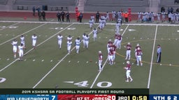St. James Academy football highlights Leavenworth High