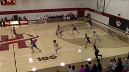 Holland Hall basketball highlights Durant High School