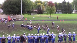 Winnebago Lutheran Academy football highlights Laconia High School