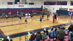 Shaler Area boys volleyball highlights Fox Chapel High School