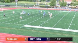 Woburn Memorial lacrosse highlights Methuen High School