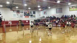 Tunstall volleyball highlights Bassett