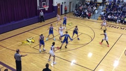 Lutheran-Northeast basketball highlights Osmond High School