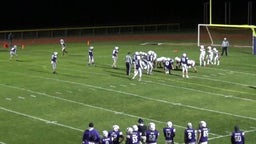 Ticonderoga football highlights Saranac