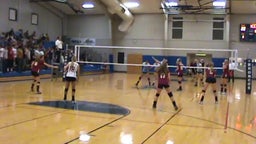 Faith Christian volleyball highlights vs. Platte Valley High