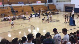 La Cueva volleyball highlights Girls Varsity v. St. Pius X