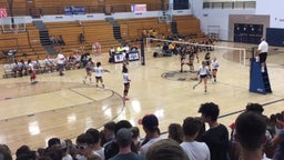 La Cueva volleyball highlights Girls Varsity v. St. Pius X