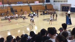 La Cueva volleyball highlights Girls Varsity v. St. Pius X