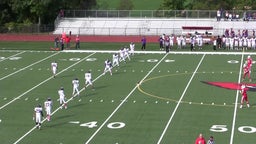 Westhill football highlights Greenwich High School