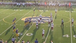 Danville football highlights Crawfordsville High School