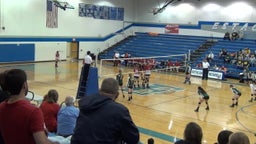 Sweetwater volleyball highlights vs. Pampa High School