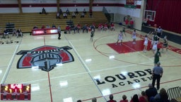 Lourdes basketball highlights Shiocton High School