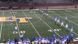 Aliso Niguel football highlights El Toro High School