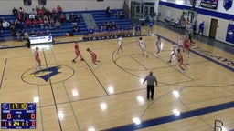 Johnson Creek basketball highlights Cambria-Friesland High School