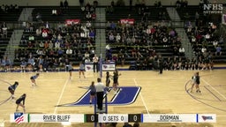 Dorman volleyball highlights River Bluff High School