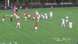 Liberty football highlights Fort Defiance High
