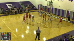 Huron basketball highlights Keystone High School