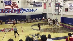 Woodbridge basketball highlights Beckman High School