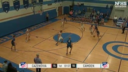 Camden basketball highlights Cazenovia High School