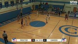 Camden basketball highlights Proctor High School