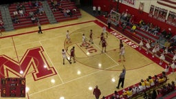 Mississinewa basketball highlights Alexandria-Monroe High School