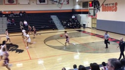 Ronan basketball highlights Hamilton High School