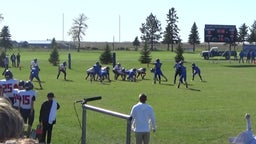 Grant County co-op [Carson/Elgin-New Leipzig]/Flasher football highlights South Border [Wishek/Ashley] High School