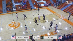 Boone basketball highlights Timber Creek High School