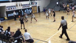 Gray's Creek basketball highlights Overhills High School