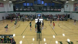 Sacred Heart volleyball highlights Diller-Odell High School