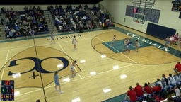 Lincoln girls basketball highlights Sioux Falls O'Gorman High School