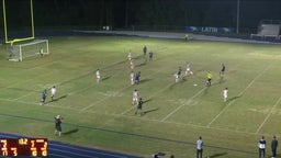 Charlotte Latin soccer highlights Cannon School