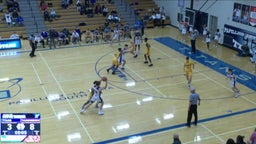 Papillion-LaVista South basketball highlights Bellevue West High School