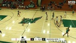 Janesville Parker girls basketball highlights Madison Memorial High School