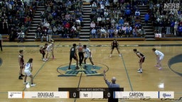 Douglas basketball highlights Carson High School