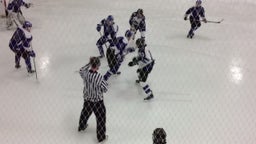 Saratoga Springs (NY) Ice Hockey highlights vs. GF/HF/SGF