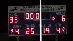 Saratoga Springs football highlights vs. Shenendehowa High