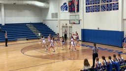Pretty Prairie girls basketball highlights Berean Academy