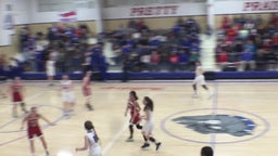 Pretty Prairie girls basketball highlights Norwich