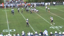 Blanchester football highlights vs. Waynesville High