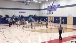 Frontier Academy girls basketball highlights Byers