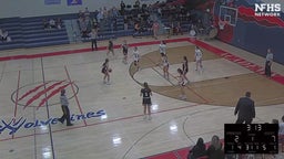 Frontier Academy girls basketball highlights Valley High School