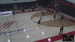 Frontier Academy girls basketball highlights Platte Valley High School