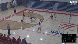 Frontier Academy girls basketball highlights Brush High School